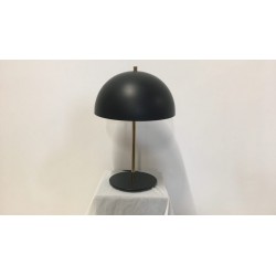 Tischleuchte schwarz, H 60 cm