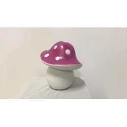 Tischleuchte pink, H 30 cm