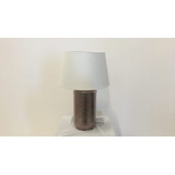 Tischleuchte kupfer, H 45 cm
