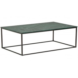 Marmor-Couchtisch, 120 x 75 x H 35 cm