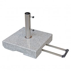 Sonnenschirmständer Granit 30 kg mit Trolleygriff