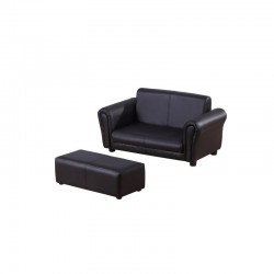 Kindersofa mit Hocker