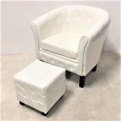 Chesterfield-Sessel mit...