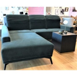 Samt-Sofa mit Schlaffunktion