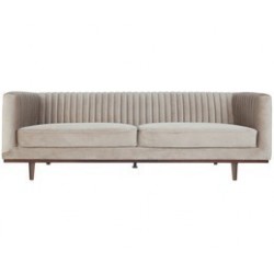 Samt-Sofa 3-Sitzer