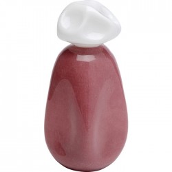 Deckelvase