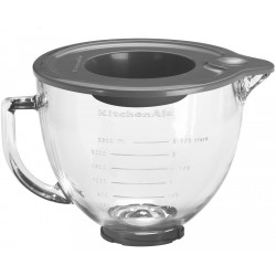 Glas-Rührschüssel mit Deckel