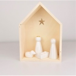 Weihnachtskrippe, 4 tlg