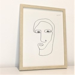 gerahmtes Wandbild