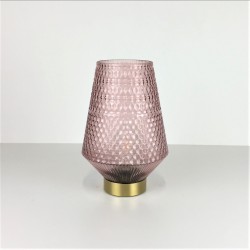 Tischleuchte - rosa,...