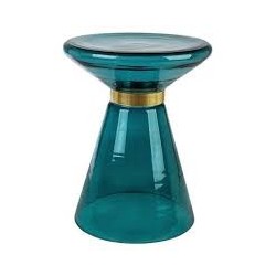 Beistelltisch aus Glas